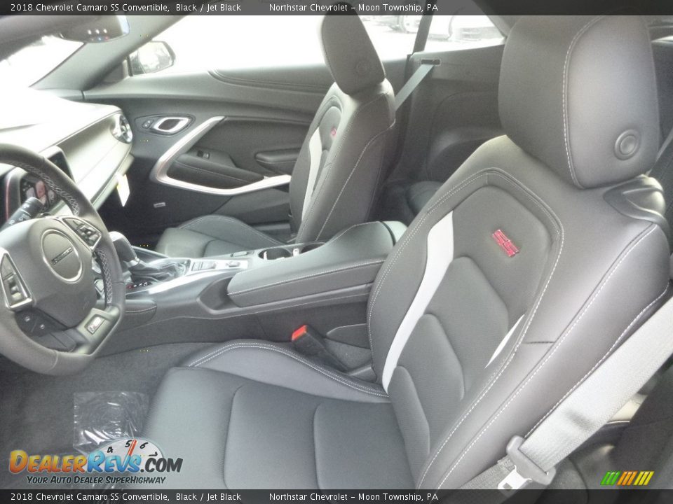 2018 Chevrolet Camaro SS Convertible Black / Jet Black Photo #15