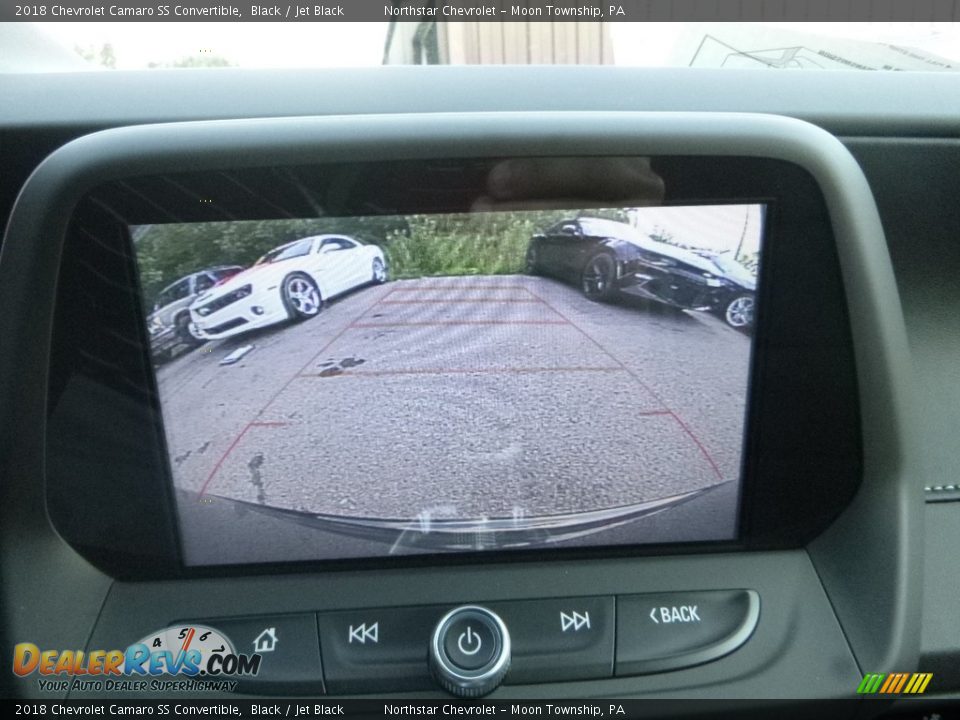 2018 Chevrolet Camaro SS Convertible Black / Jet Black Photo #18