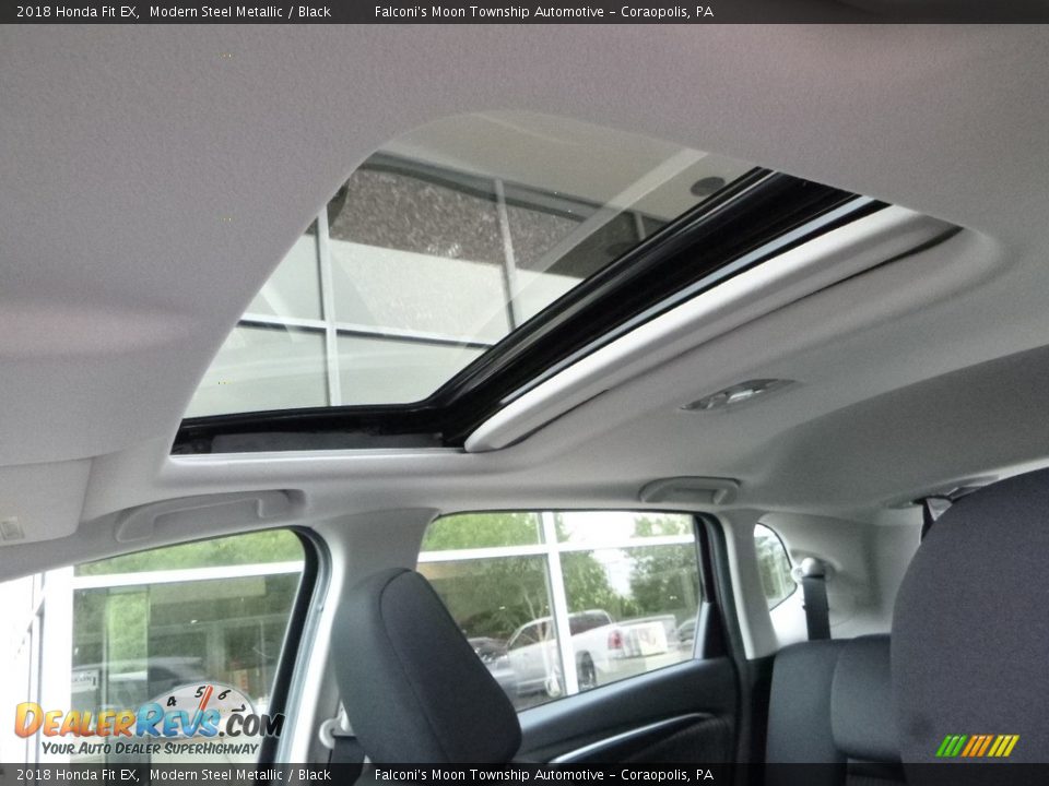 2018 Honda Fit EX Modern Steel Metallic / Black Photo #13