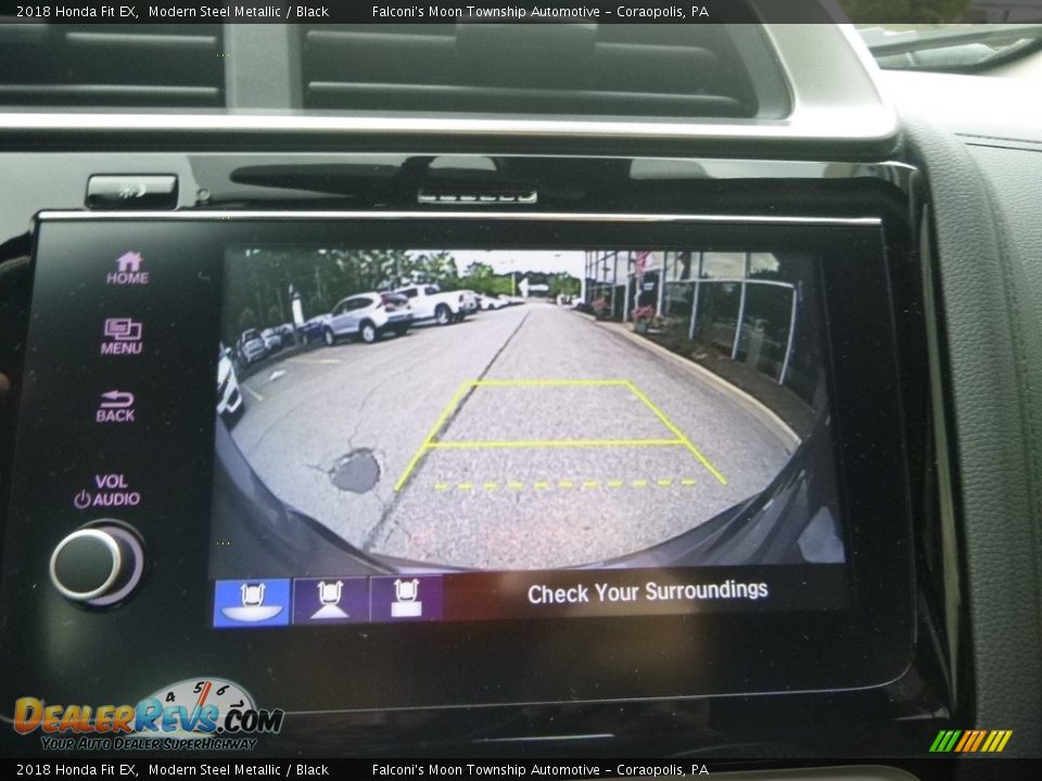 2018 Honda Fit EX Modern Steel Metallic / Black Photo #15