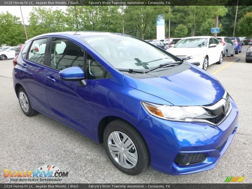 Front 3/4 View of 2018 Honda Fit LX Photo #5