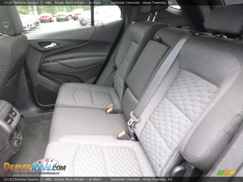 2018 Chevrolet Equinox LT AWD Mosaic Black Metallic / Jet Black Photo #13