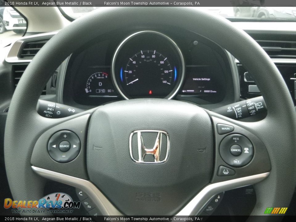 2018 Honda Fit LX Steering Wheel Photo #15