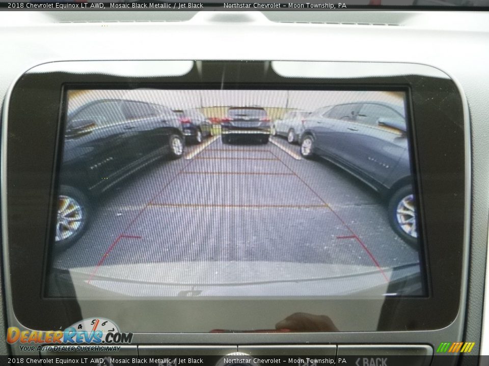 2018 Chevrolet Equinox LT AWD Mosaic Black Metallic / Jet Black Photo #20
