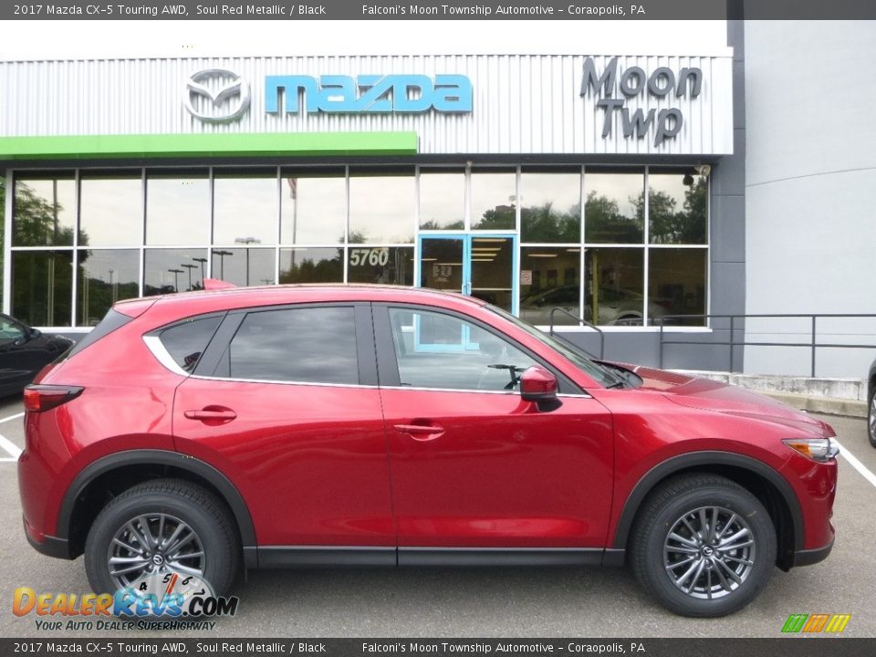 2017 Mazda CX-5 Touring AWD Soul Red Metallic / Black Photo #1