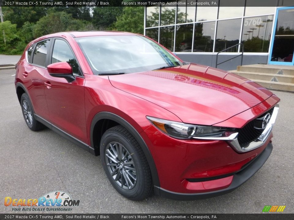 2017 Mazda CX-5 Touring AWD Soul Red Metallic / Black Photo #2
