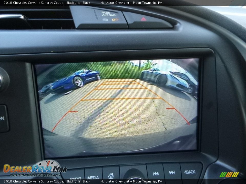2018 Chevrolet Corvette Stingray Coupe Black / Jet Black Photo #16