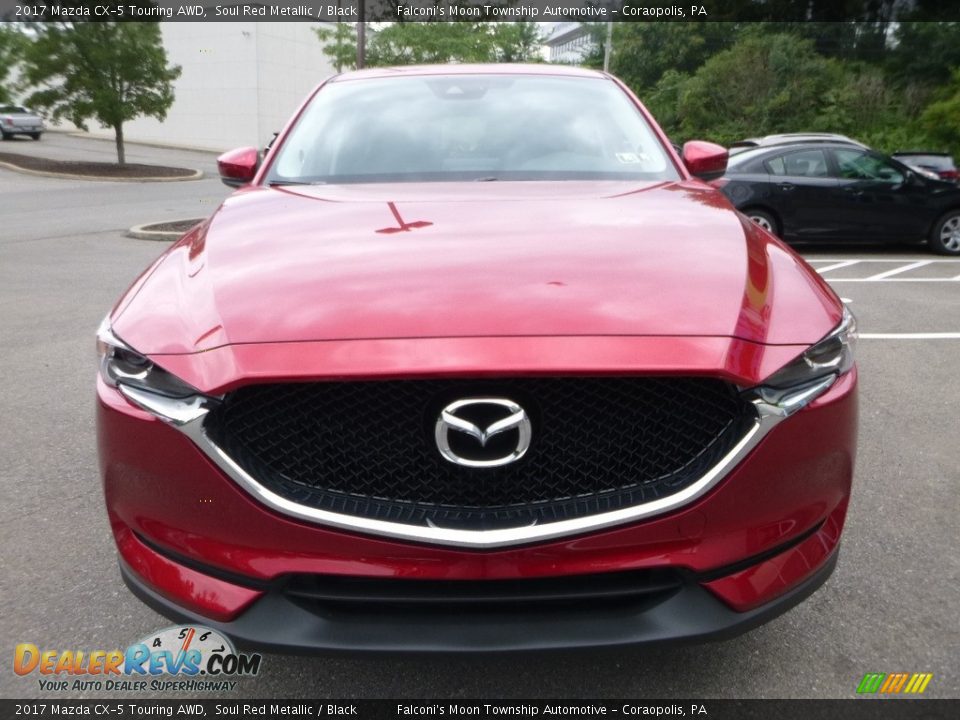2017 Mazda CX-5 Touring AWD Soul Red Metallic / Black Photo #3