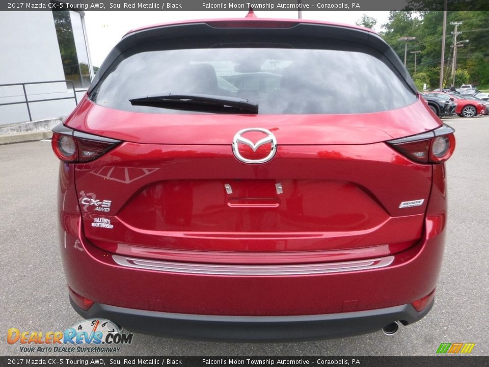 2017 Mazda CX-5 Touring AWD Soul Red Metallic / Black Photo #6