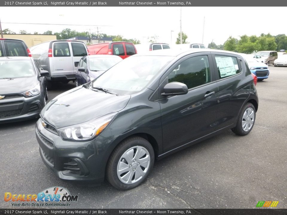 2017 Chevrolet Spark LS Nightfall Gray Metallic / Jet Black Photo #1