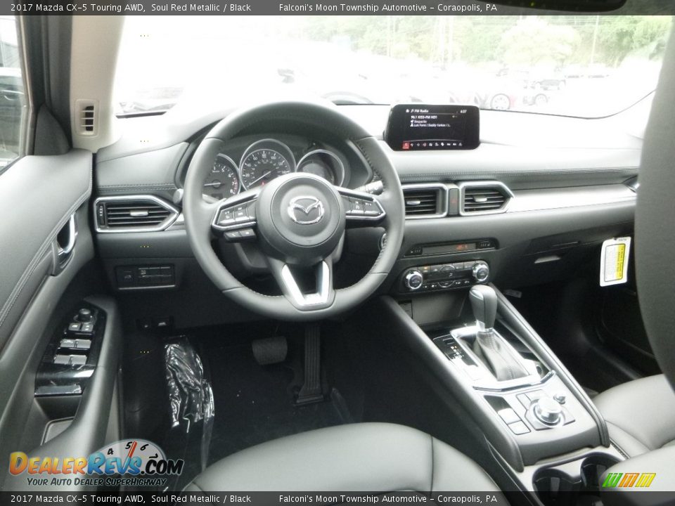 2017 Mazda CX-5 Touring AWD Soul Red Metallic / Black Photo #9