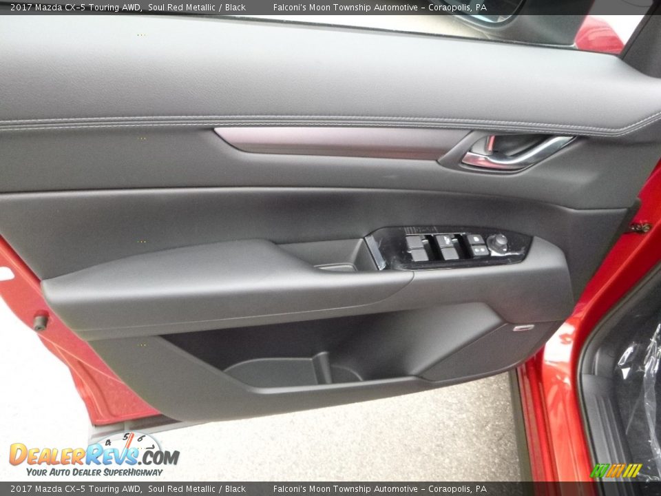2017 Mazda CX-5 Touring AWD Soul Red Metallic / Black Photo #10