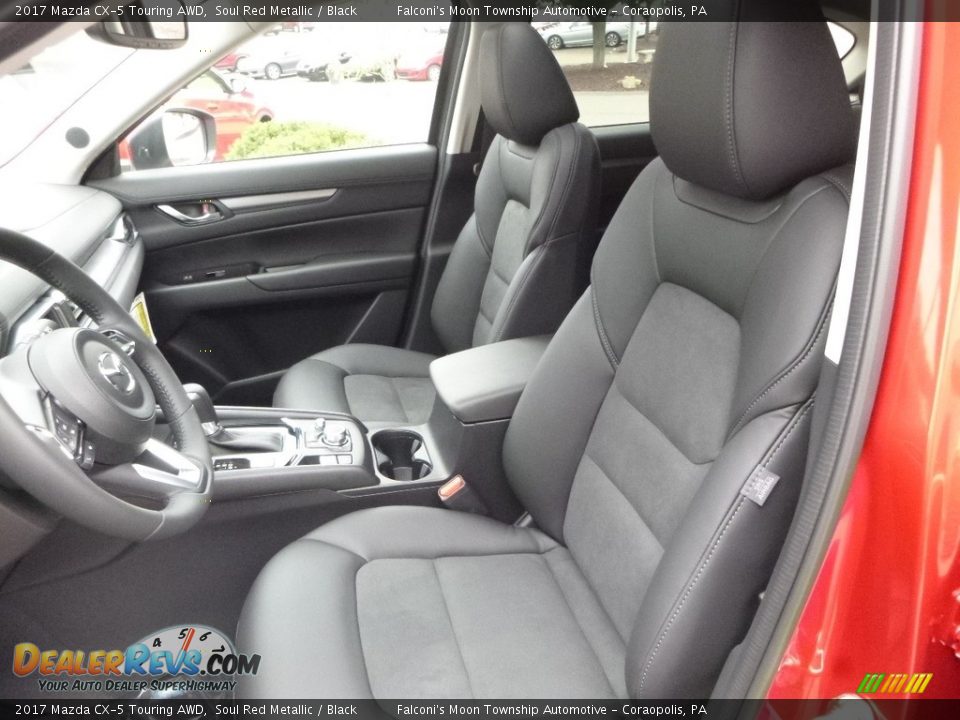 2017 Mazda CX-5 Touring AWD Soul Red Metallic / Black Photo #11