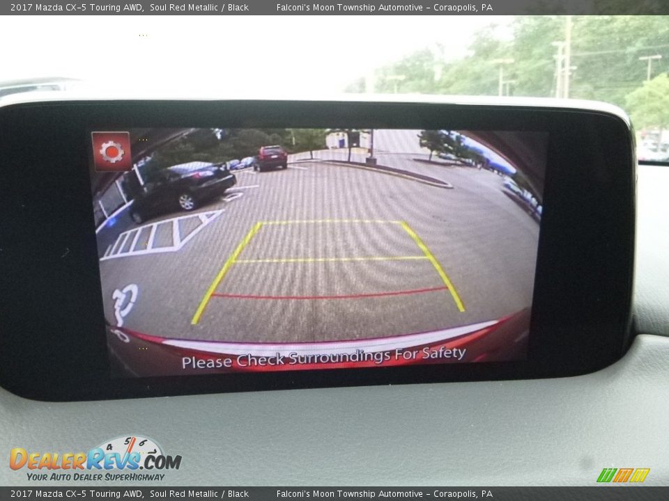 2017 Mazda CX-5 Touring AWD Soul Red Metallic / Black Photo #15