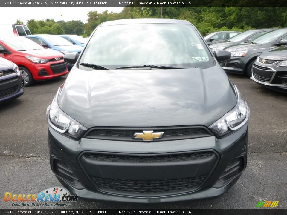 2017 Chevrolet Spark LS Nightfall Gray Metallic / Jet Black Photo #8