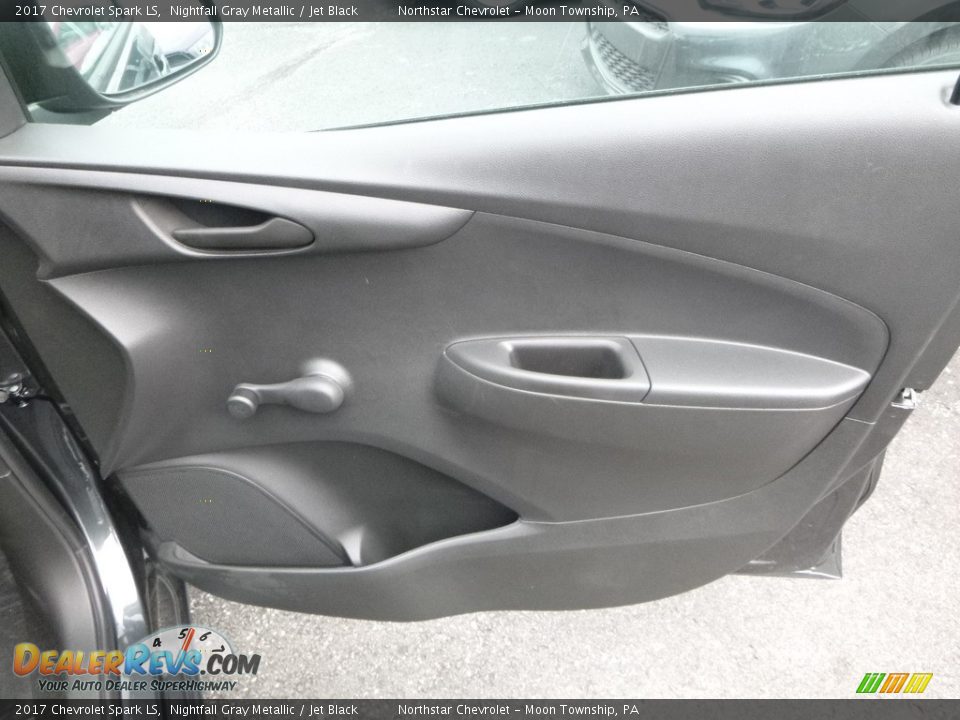 2017 Chevrolet Spark LS Nightfall Gray Metallic / Jet Black Photo #10