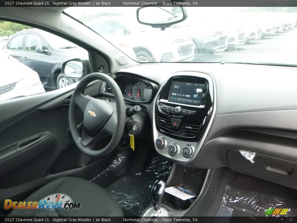 2017 Chevrolet Spark LS Nightfall Gray Metallic / Jet Black Photo #12