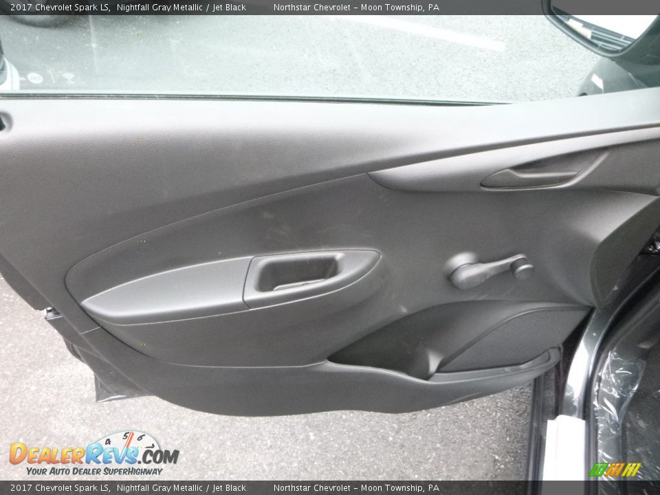 2017 Chevrolet Spark LS Nightfall Gray Metallic / Jet Black Photo #15