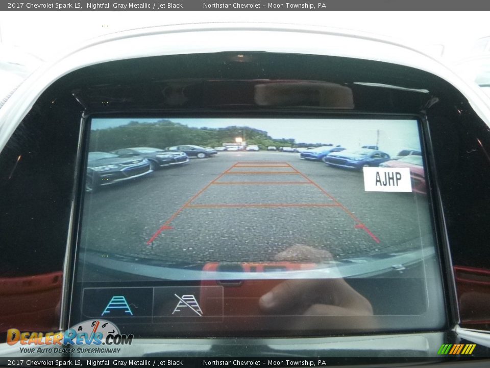2017 Chevrolet Spark LS Nightfall Gray Metallic / Jet Black Photo #20