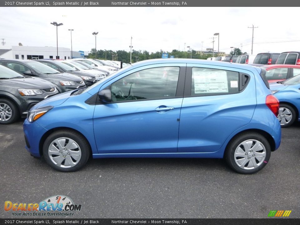2017 Chevrolet Spark LS Splash Metallic / Jet Black Photo #2