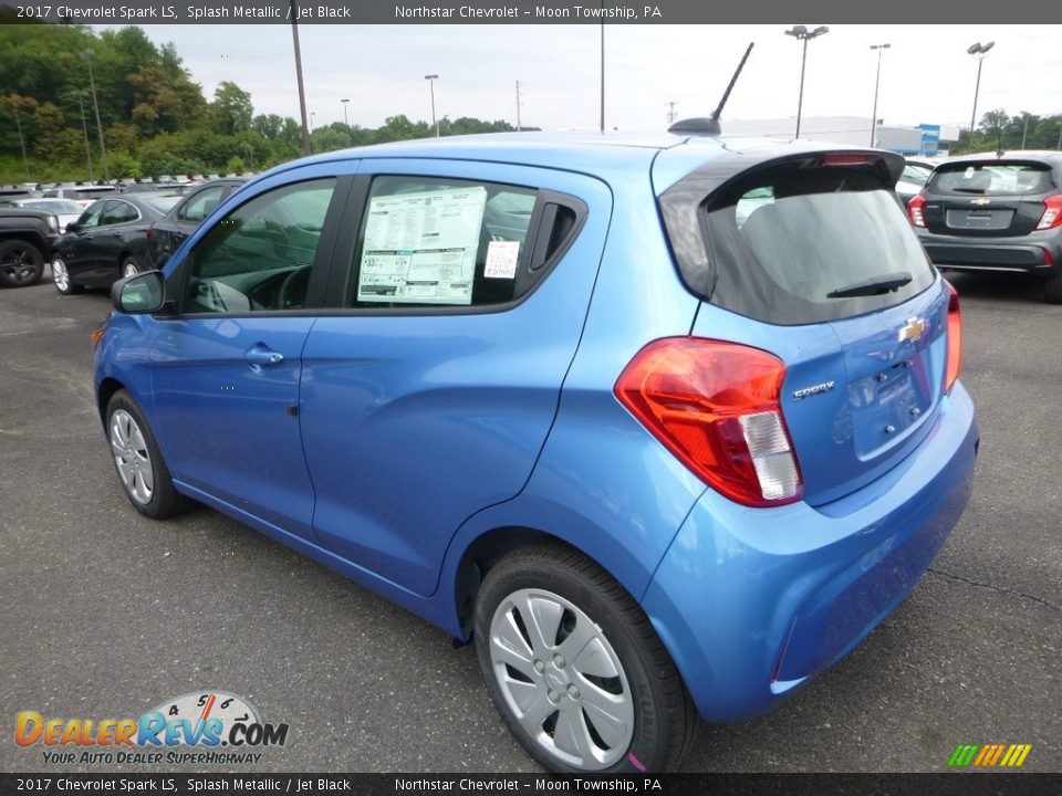 2017 Chevrolet Spark LS Splash Metallic / Jet Black Photo #3
