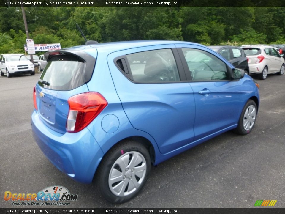 2017 Chevrolet Spark LS Splash Metallic / Jet Black Photo #5