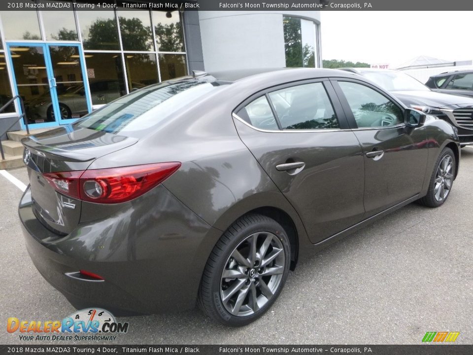 2018 Mazda MAZDA3 Touring 4 Door Titanium Flash Mica / Black Photo #2