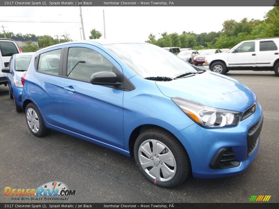 2017 Chevrolet Spark LS Splash Metallic / Jet Black Photo #7