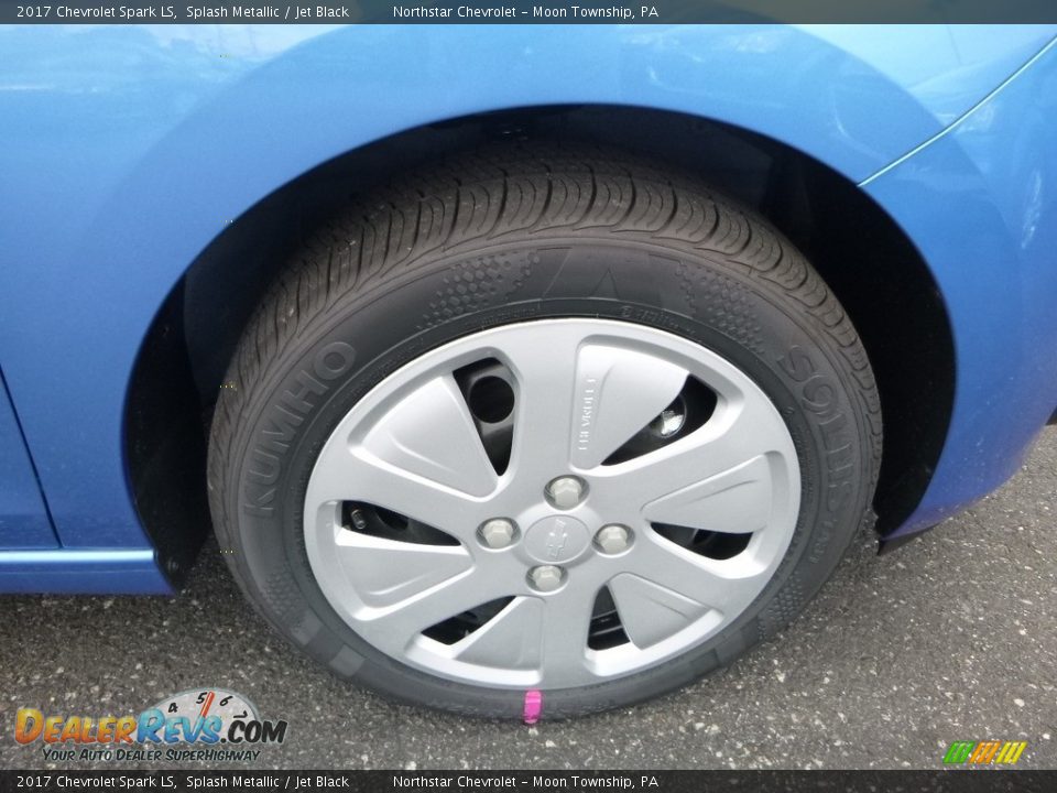 2017 Chevrolet Spark LS Splash Metallic / Jet Black Photo #9