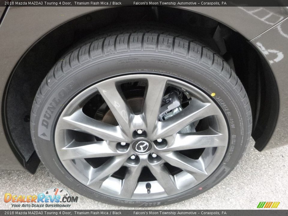 2018 Mazda MAZDA3 Touring 4 Door Titanium Flash Mica / Black Photo #7