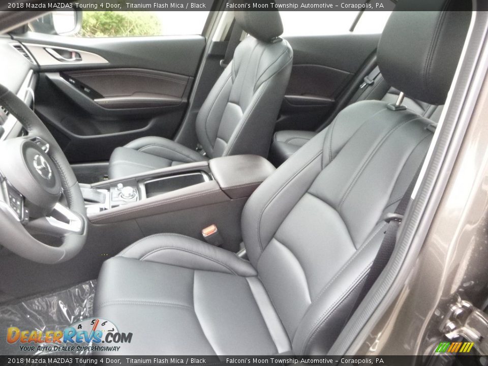 2018 Mazda MAZDA3 Touring 4 Door Titanium Flash Mica / Black Photo #11
