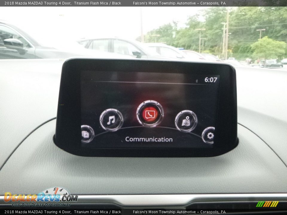 2018 Mazda MAZDA3 Touring 4 Door Titanium Flash Mica / Black Photo #14
