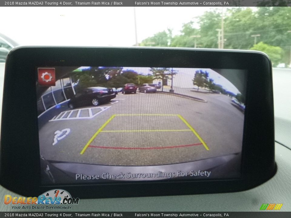 2018 Mazda MAZDA3 Touring 4 Door Titanium Flash Mica / Black Photo #15