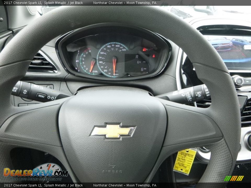2017 Chevrolet Spark LS Splash Metallic / Jet Black Photo #20