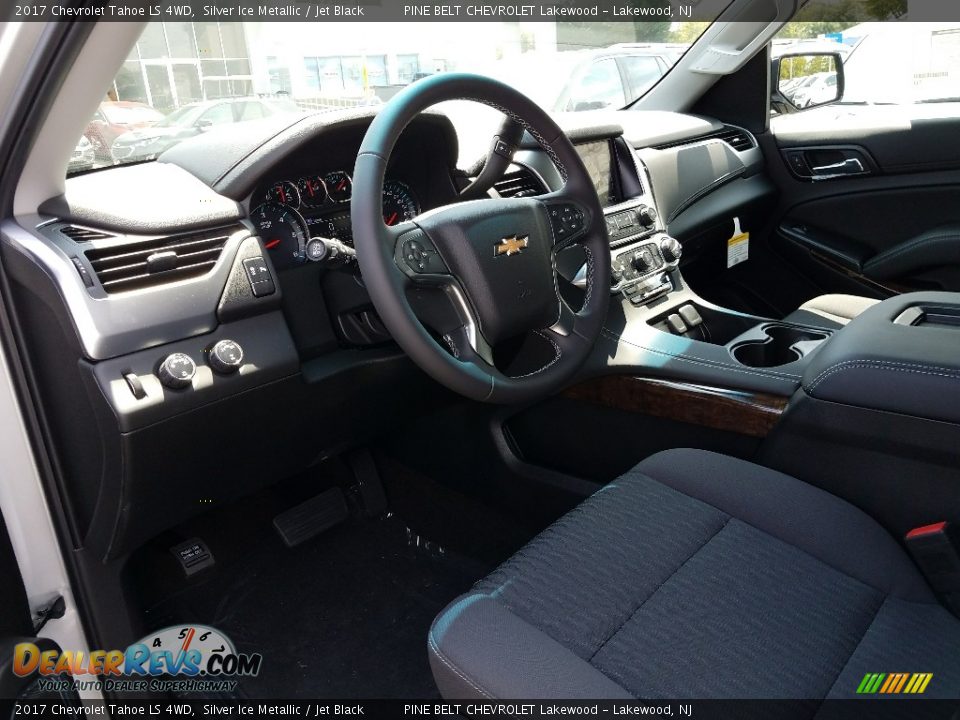 2017 Chevrolet Tahoe LS 4WD Silver Ice Metallic / Jet Black Photo #7
