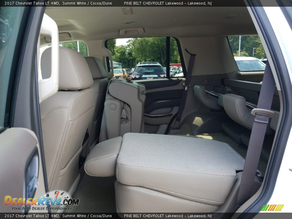 2017 Chevrolet Tahoe LT 4WD Summit White / Cocoa/Dune Photo #6