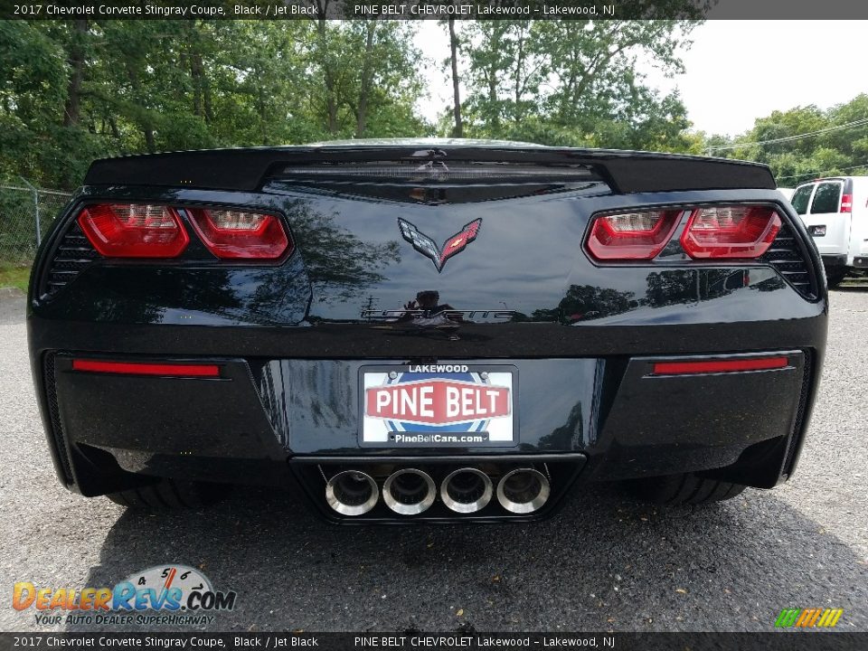 2017 Chevrolet Corvette Stingray Coupe Black / Jet Black Photo #5