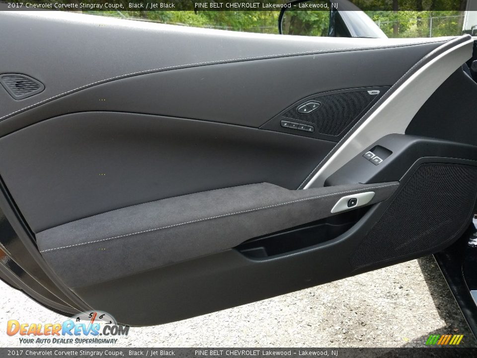 2017 Chevrolet Corvette Stingray Coupe Black / Jet Black Photo #6
