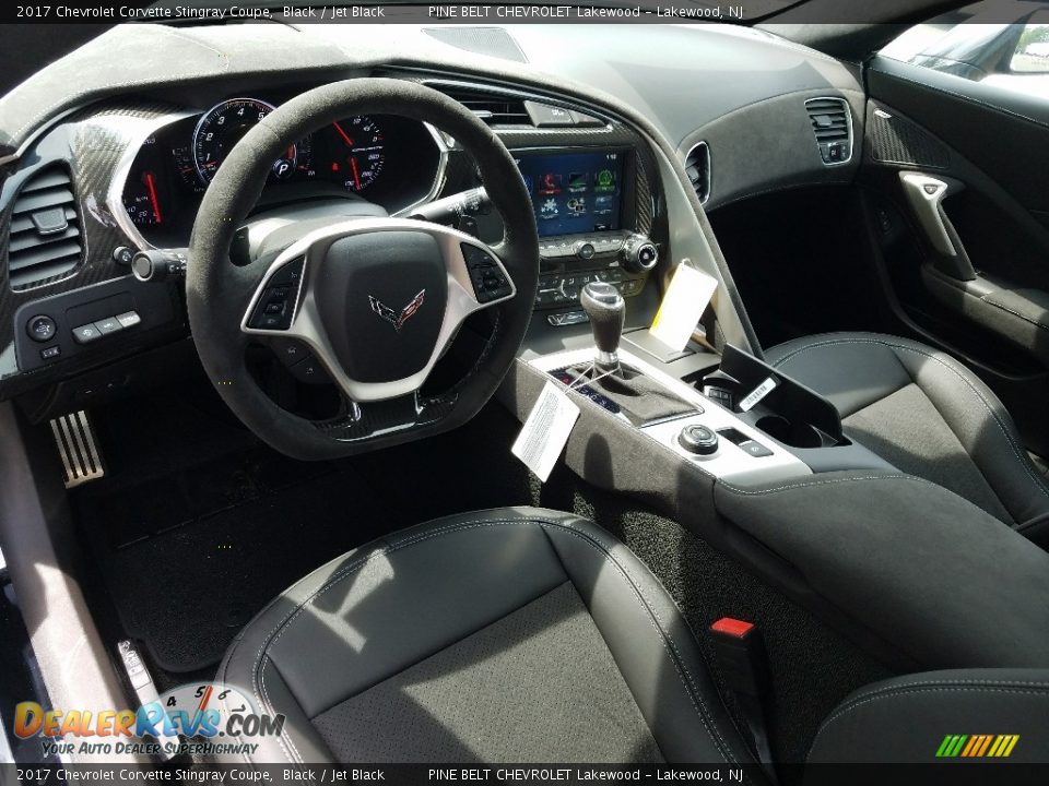2017 Chevrolet Corvette Stingray Coupe Black / Jet Black Photo #8