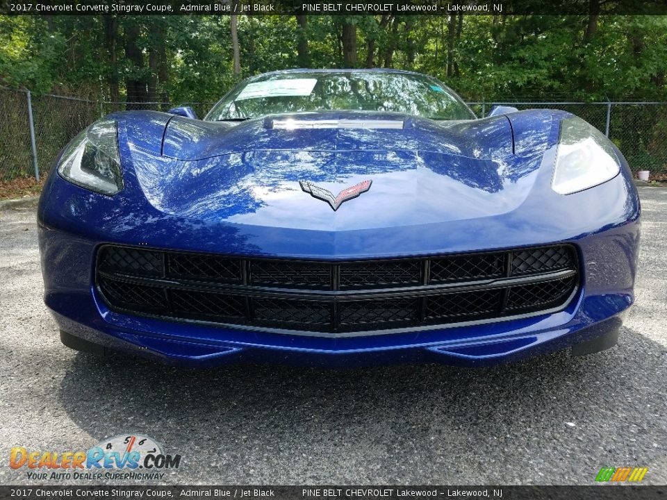2017 Chevrolet Corvette Stingray Coupe Admiral Blue / Jet Black Photo #2