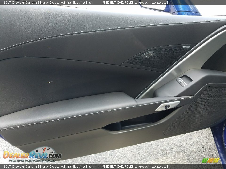 2017 Chevrolet Corvette Stingray Coupe Admiral Blue / Jet Black Photo #6