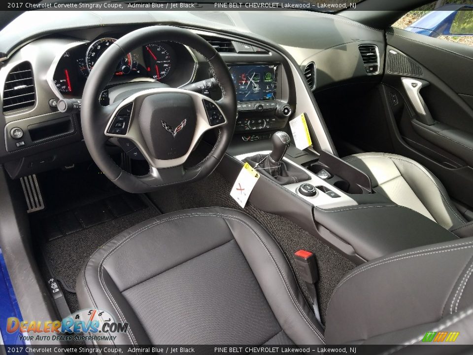 2017 Chevrolet Corvette Stingray Coupe Admiral Blue / Jet Black Photo #7