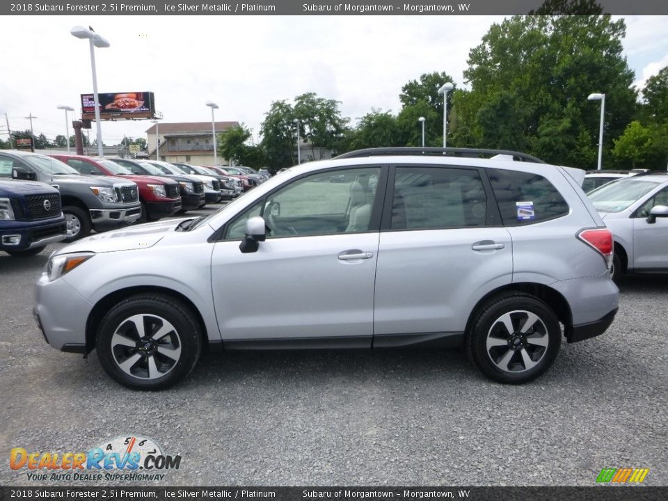 Ice Silver Metallic 2018 Subaru Forester 2.5i Premium Photo #7