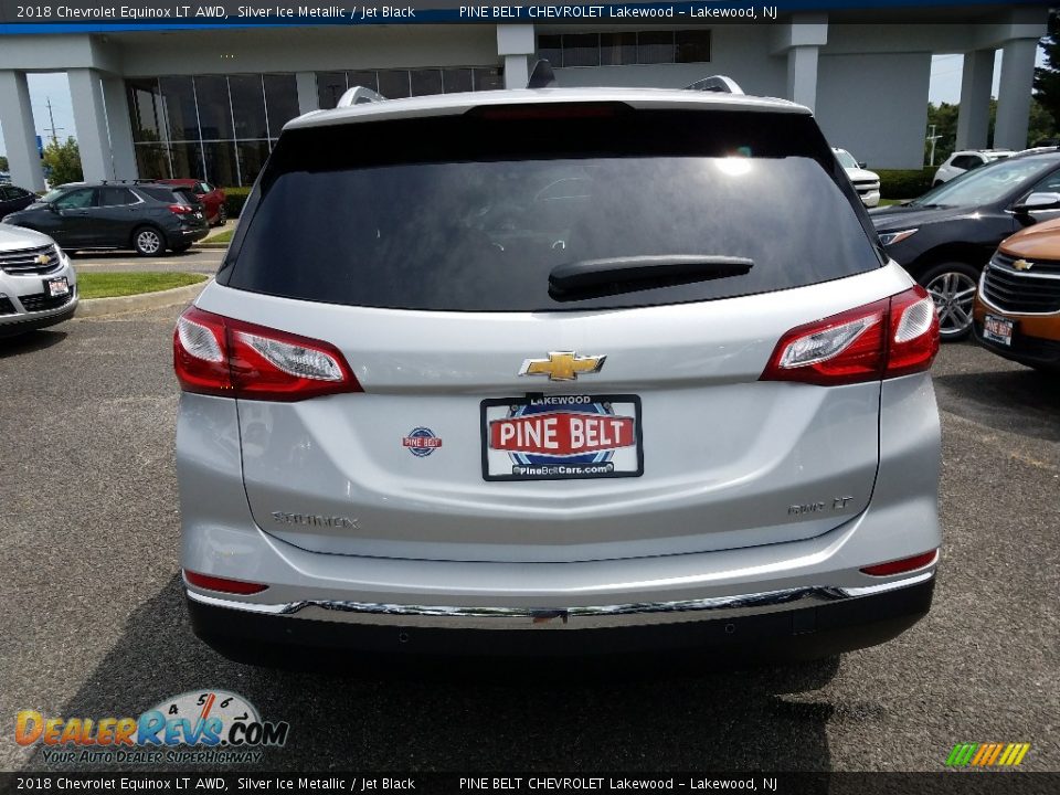 2018 Chevrolet Equinox LT AWD Silver Ice Metallic / Jet Black Photo #5