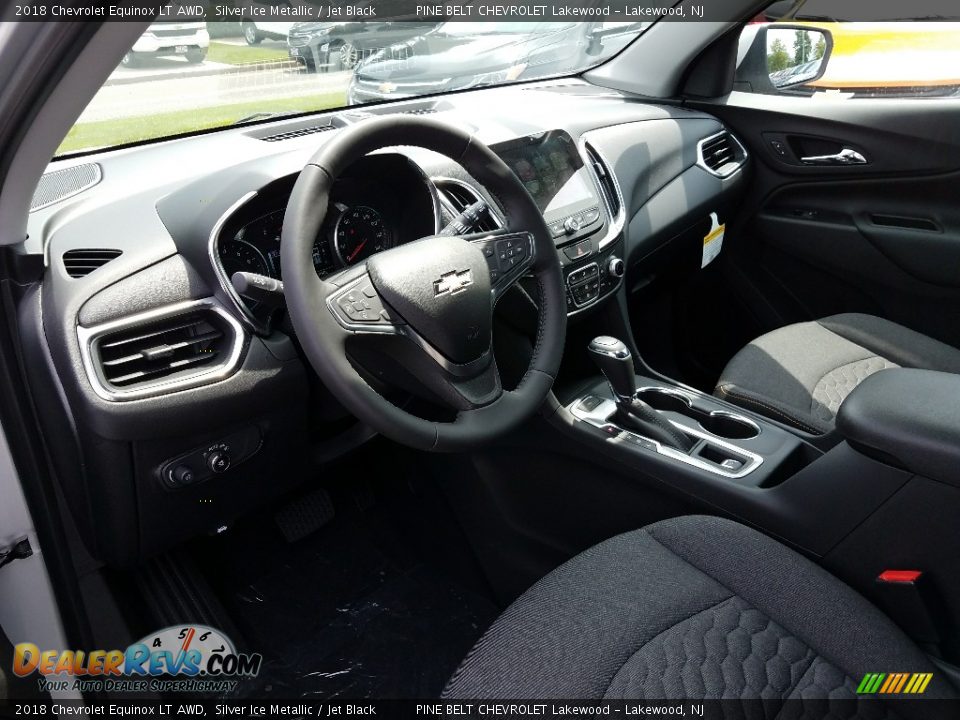 2018 Chevrolet Equinox LT AWD Silver Ice Metallic / Jet Black Photo #7