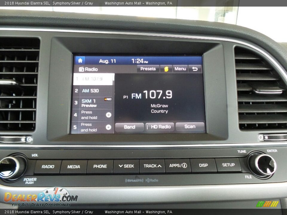 Navigation of 2018 Hyundai Elantra SEL Photo #25