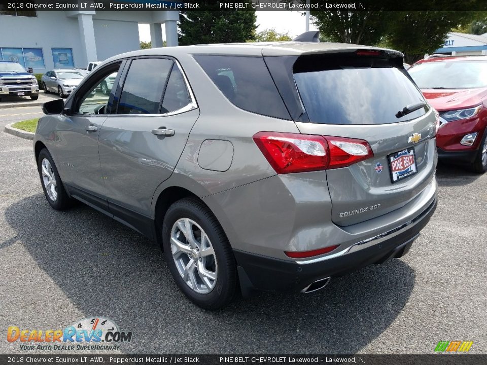 2018 Chevrolet Equinox LT AWD Pepperdust Metallic / Jet Black Photo #4
