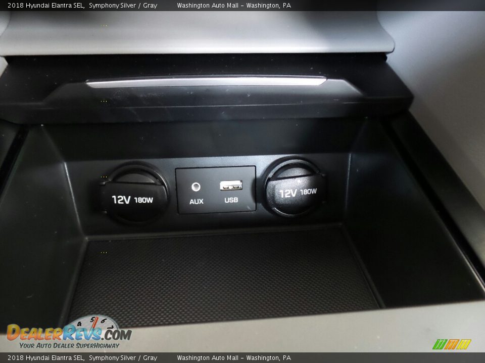 2018 Hyundai Elantra SEL Symphony Silver / Gray Photo #29