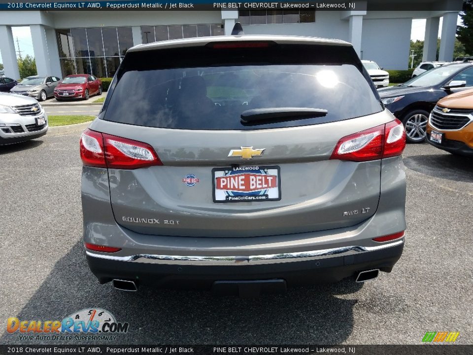 2018 Chevrolet Equinox LT AWD Pepperdust Metallic / Jet Black Photo #5
