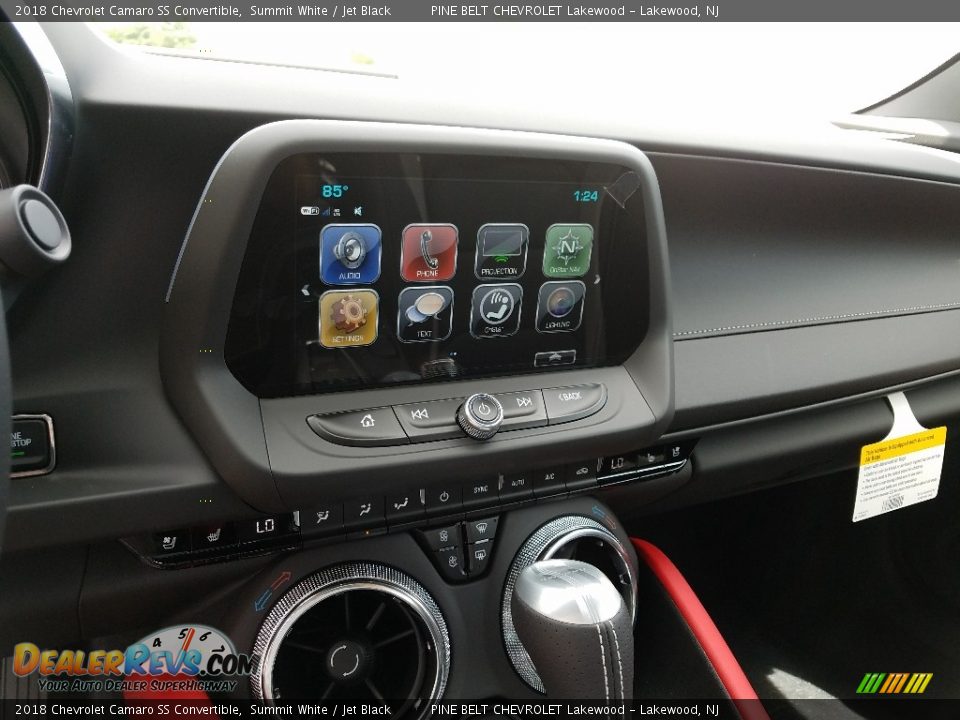 Controls of 2018 Chevrolet Camaro SS Convertible Photo #10